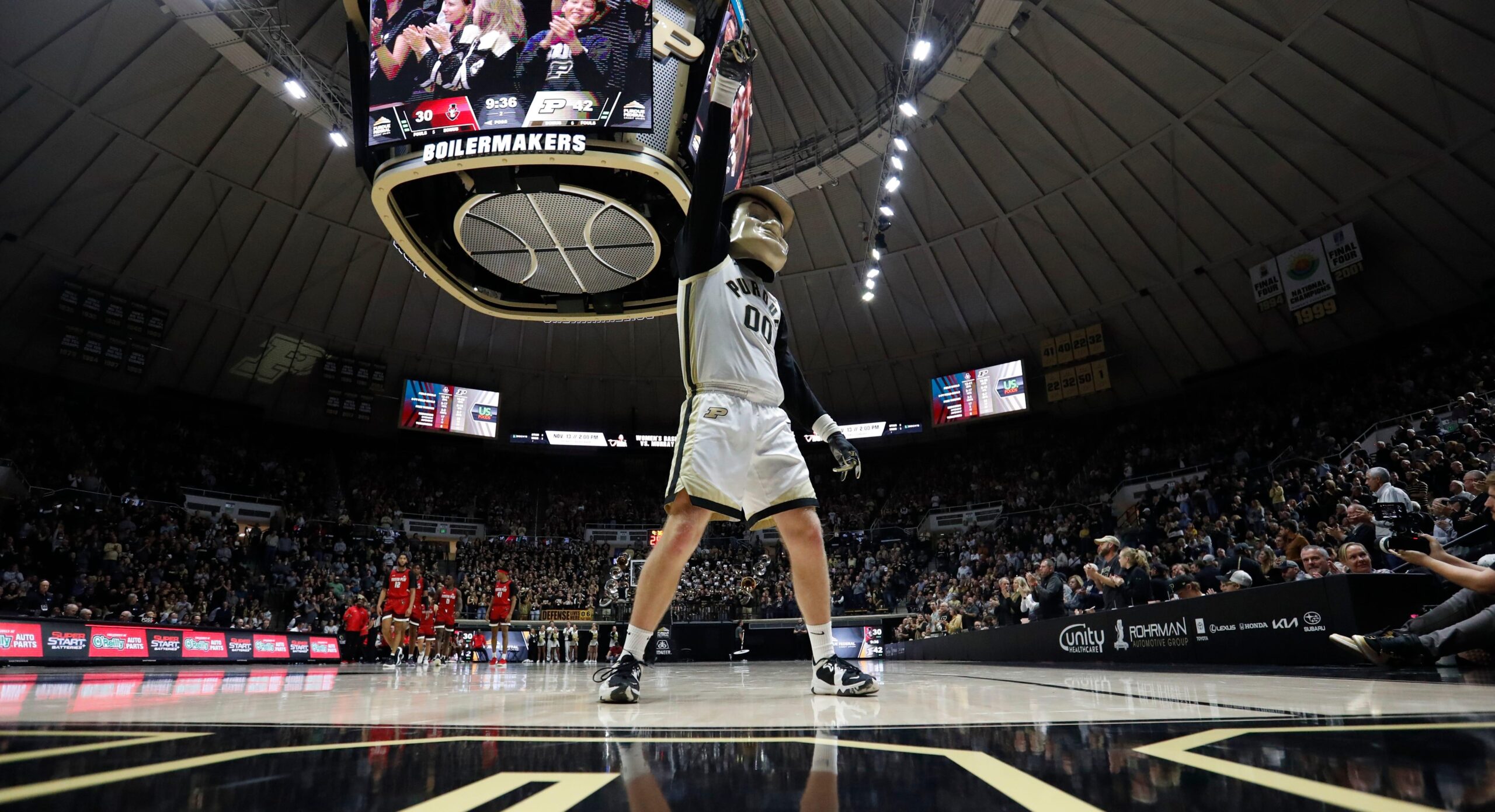 Purdue Men’s Basketball Handles Ball State 87-55 in First Exhibition