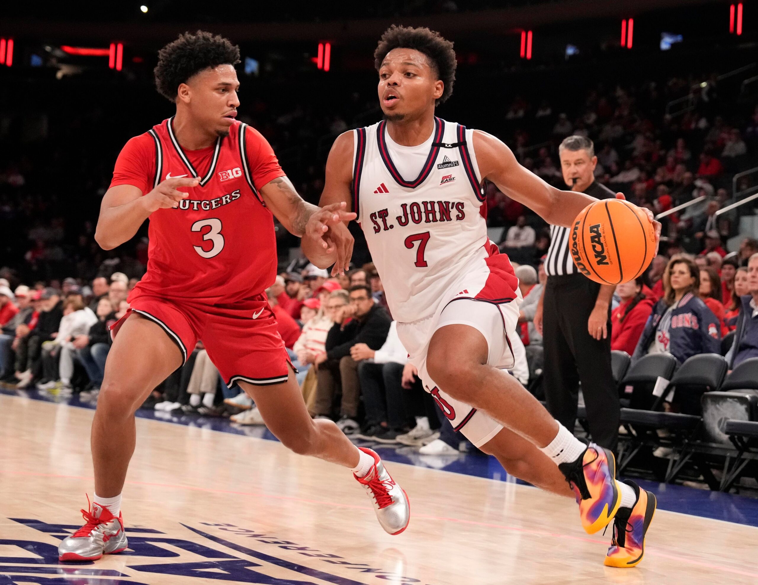 St. John’s men’s basketball overcomes 20-point deficit, beats Rutgers in wild quadruple overtime exhibition