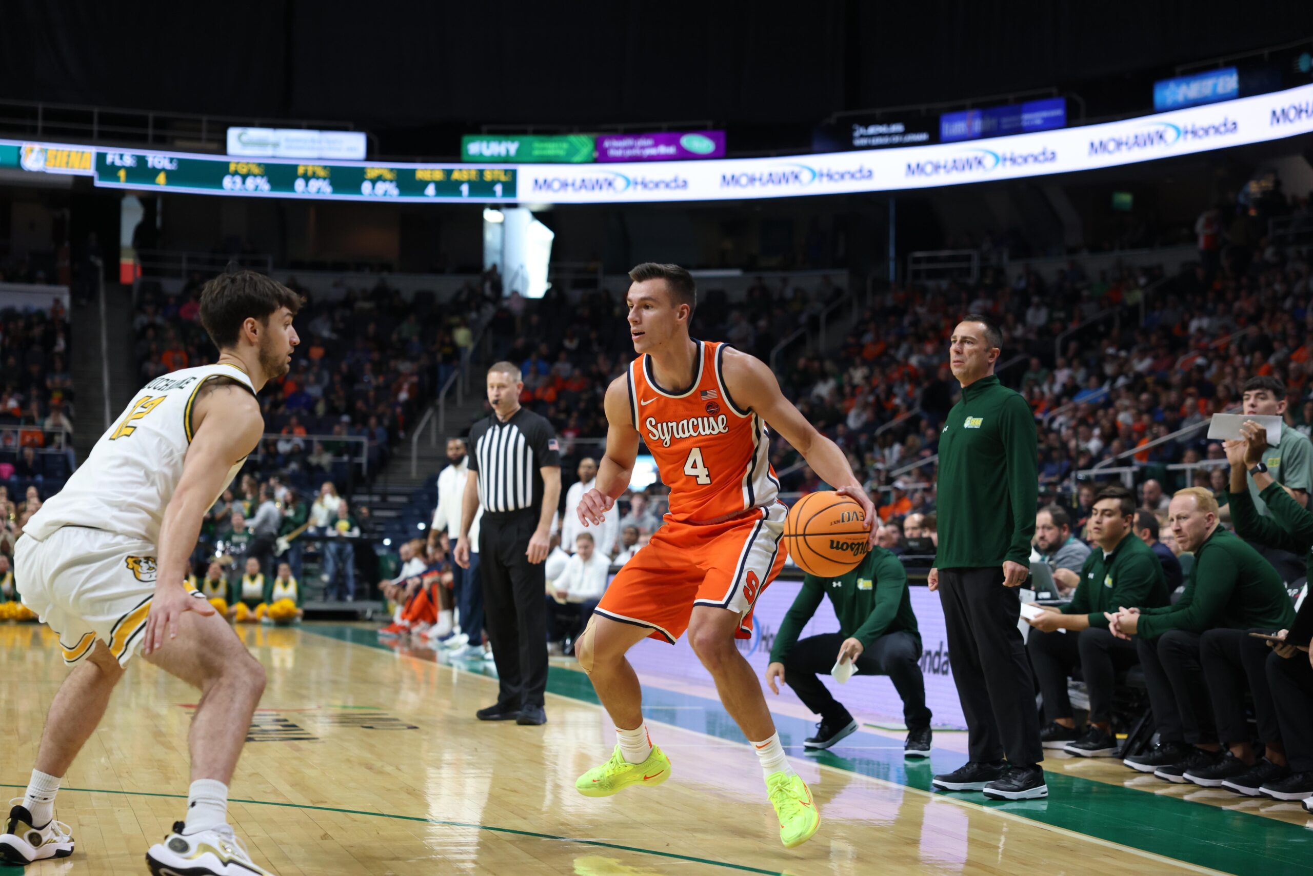 Syracuse 81, Siena 76: Orange escape late versus Saints