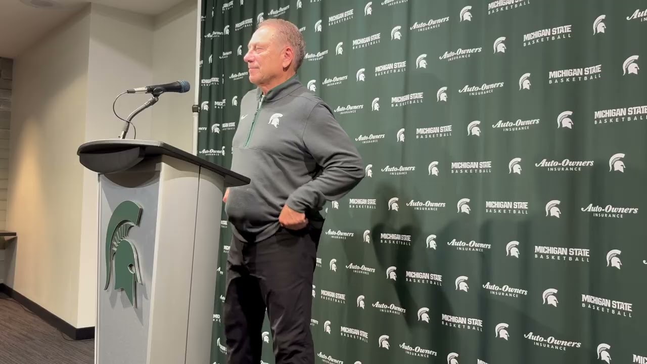 Tom Izzo speaks on MSU's exhibition win over Incarnate Word